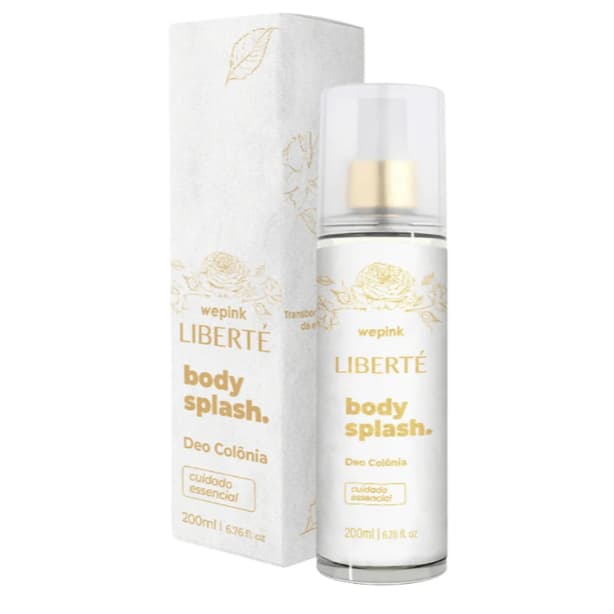 Body Splash Desodorante Colonia  Liberté Feminino Wepink 200ml  ORIGINAL ENVIO NO MESMO DIA
