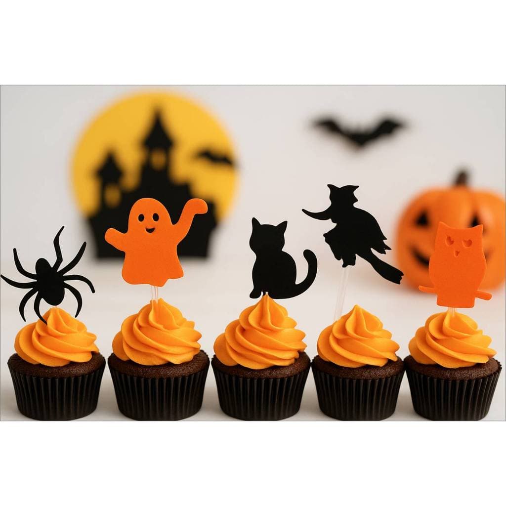 Kit de Topo/toppers para doces personalizados Halloween/dia das bruxas