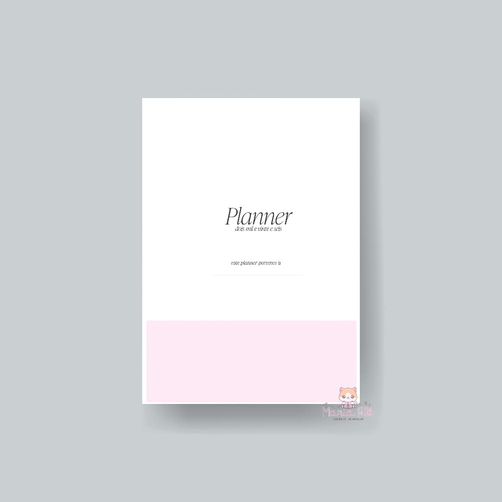 Refil / Miolo de Planner InnerBloom 2026 - Modelo Box - Ideal para caderno de discos, tipo sistema inteligente