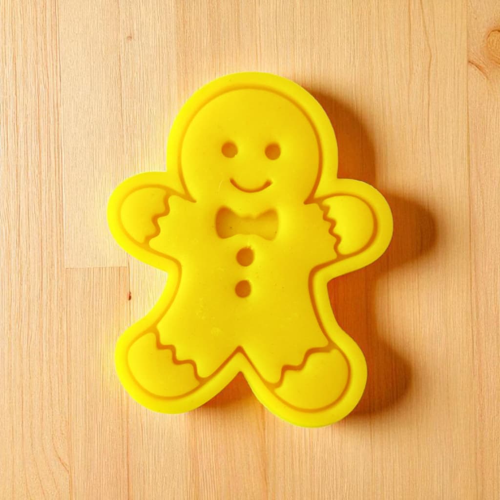 Cortador + Carimbo de Biscoitos e Pasta Americana | Natal | Ginger