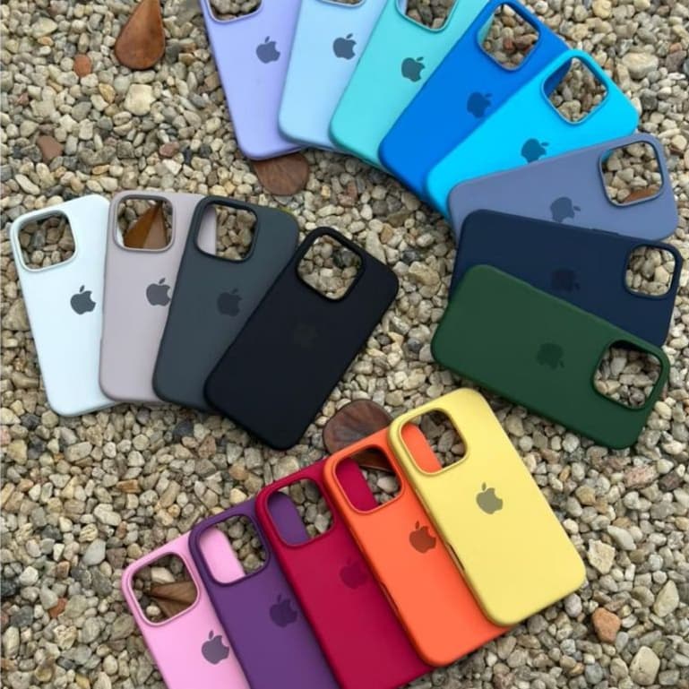Capa Capinha Case Silicone Aveludado IPhone XR 11 12 13 14 15 16  PRO/PRO MAX