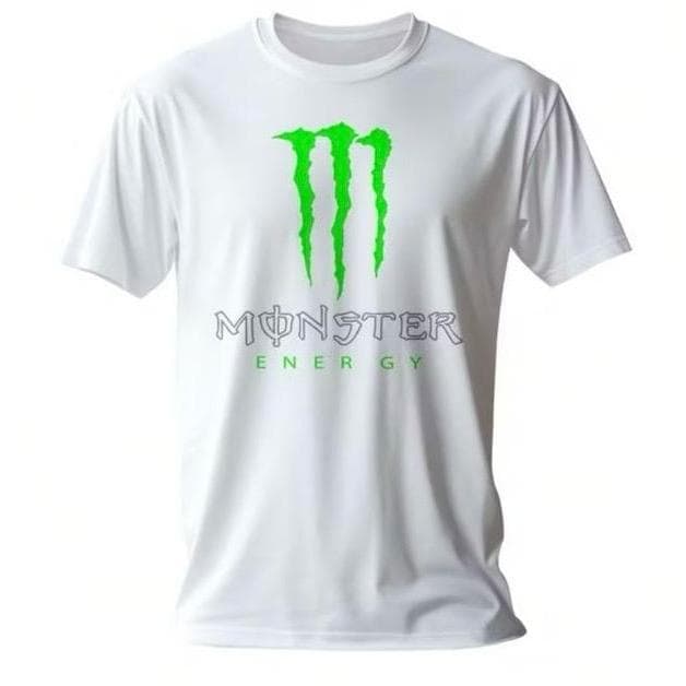 shirt Camiseta Básica Raccing Casual Divertida Monster Energy