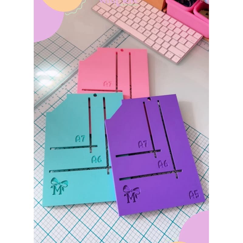 Base Refiladora 3 em 1 – Cortes A5, A6 e A7 Papelaria Encadernaçãoscrapbook