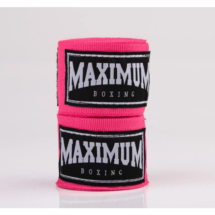 BANDAGEM ROSA 3M MAXIMUM- PROTEÇÃO - ATADURA - MUAY THAI