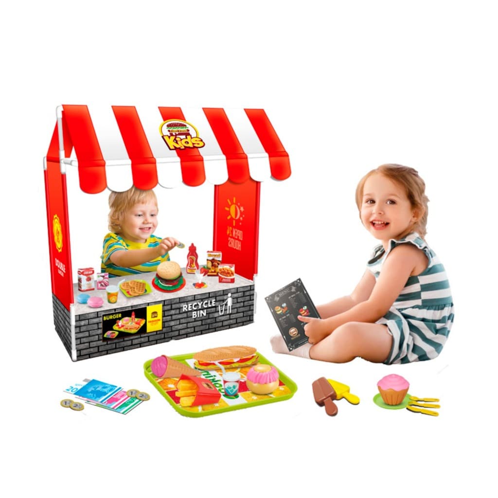 Lanchonete do Chef Kit Gigante para Montar e Brincar