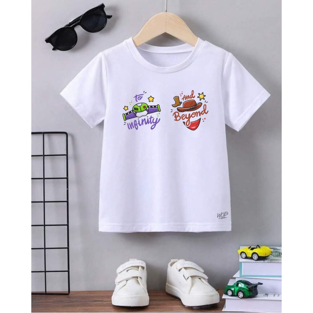 Camiseta Infantil Masculina Toy Story  Camiseta Personagem Disney Pixar Algodão Confortável