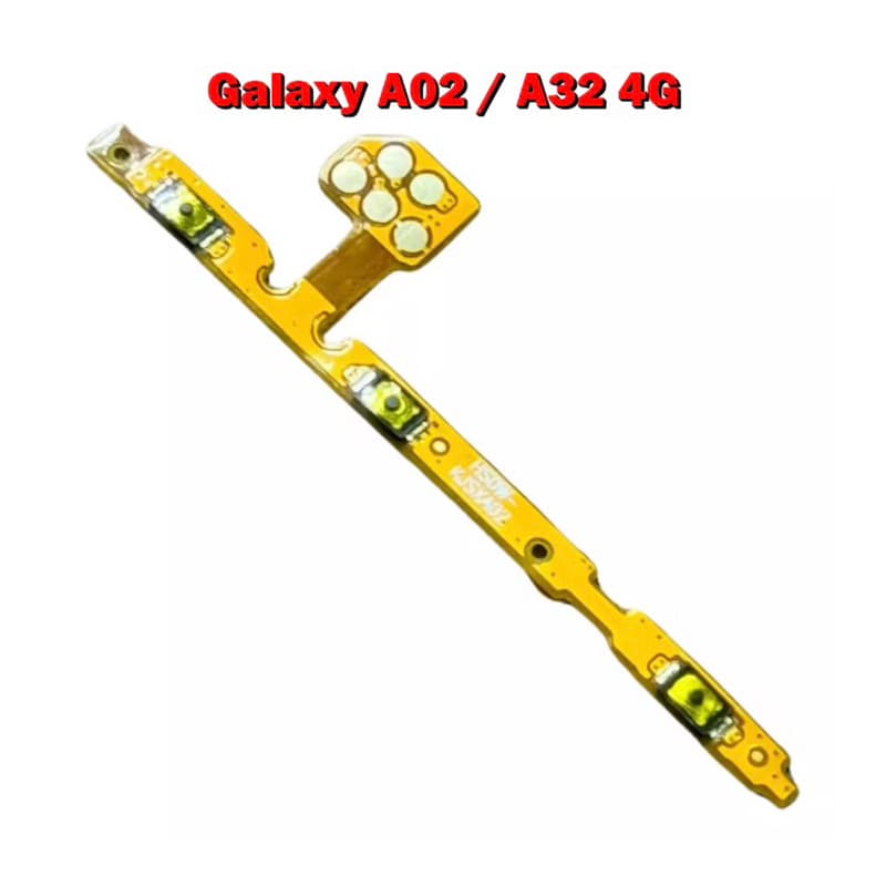 Flex Power Samsung Galaxy A02  / A32 4g – Botão Liga/Desliga + Volume
