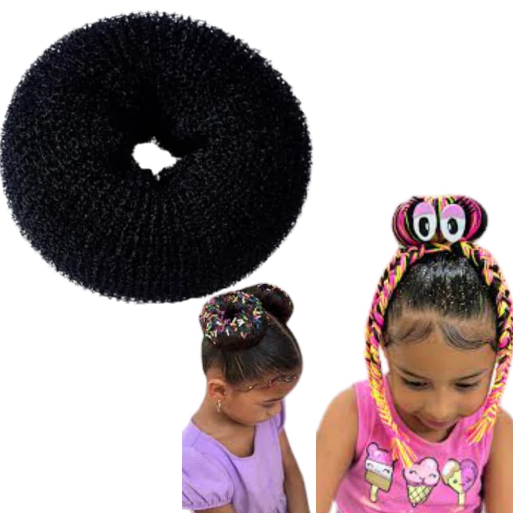 1 un. Esponja Coque para cabelo Maluco Infantil