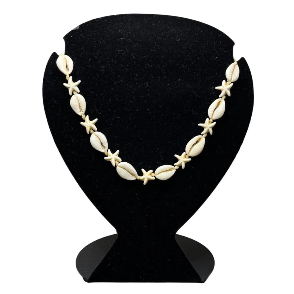 Gargantilha de Conchinhas + estrela  Choker Búzios Soft Girl Moda Praia