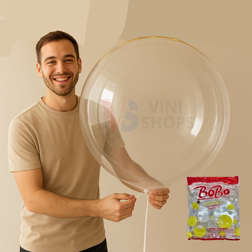 Kit 10/20 Balão Bubble - 10/18/24 Polegadas