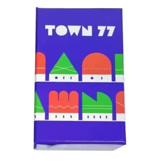 Jogo de Cartas Town 77 | Estratégia Rápida e Inteligente | 1-5 Jogadores | Portátil | Jogo em Inglês