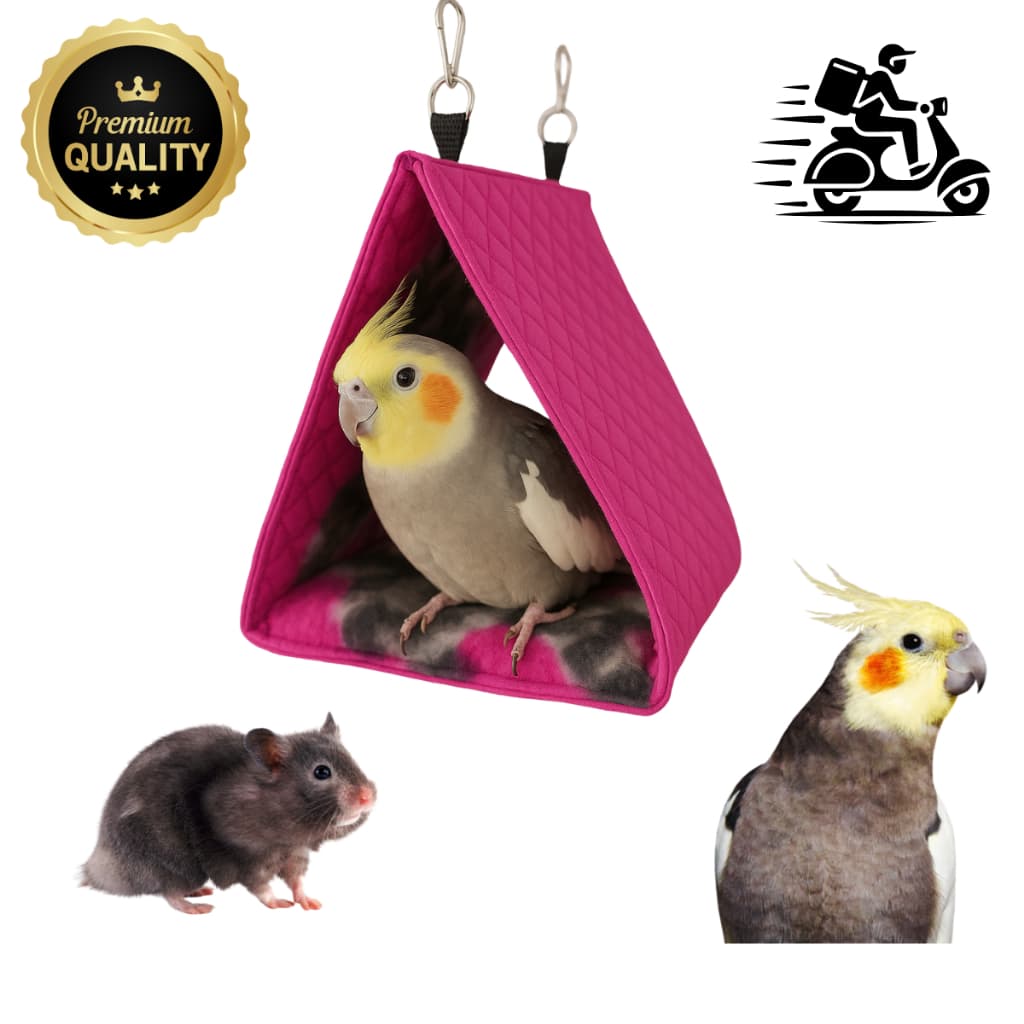 Toquinha Toca Cama Iglu Roedores Pássaros Hamster Bird Premium