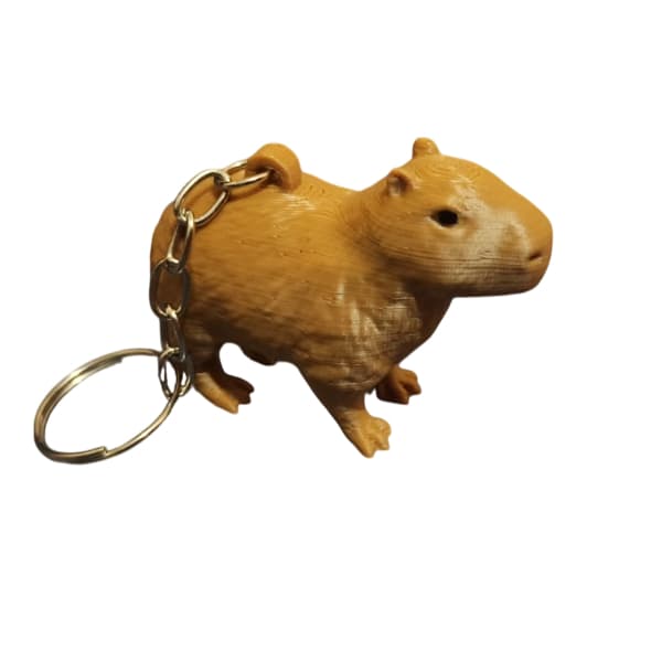 Chaveiros Capivara Impressão 3D