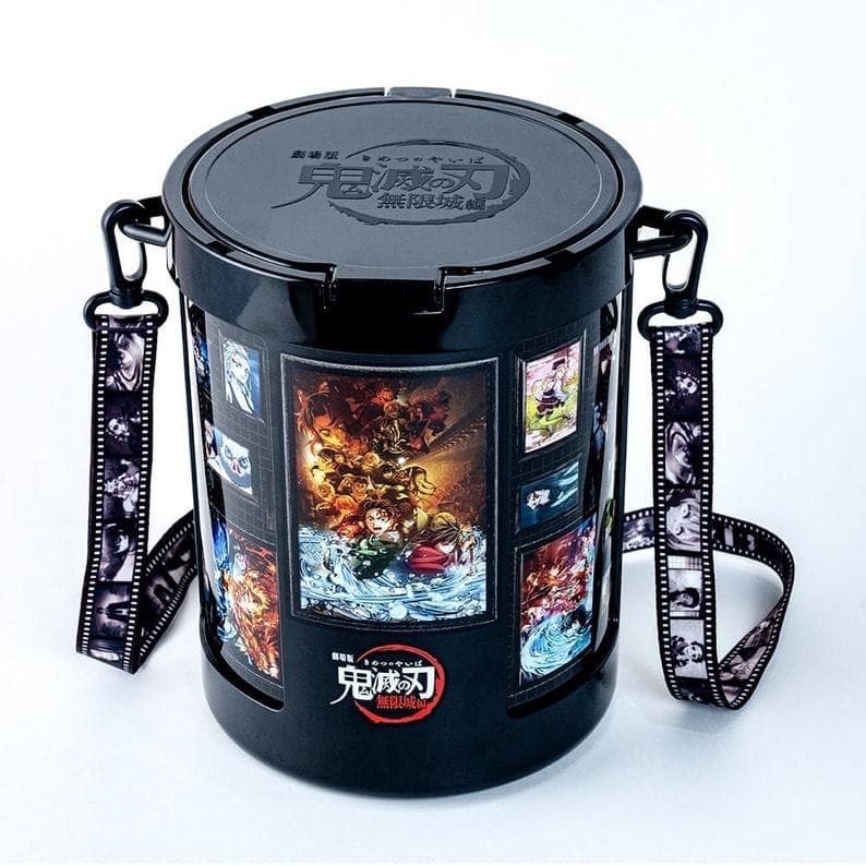 Filme Demon Slayer Infinity Castle Capítulo Um O Retorno De Akaza Memorial Popcorn Box Japão