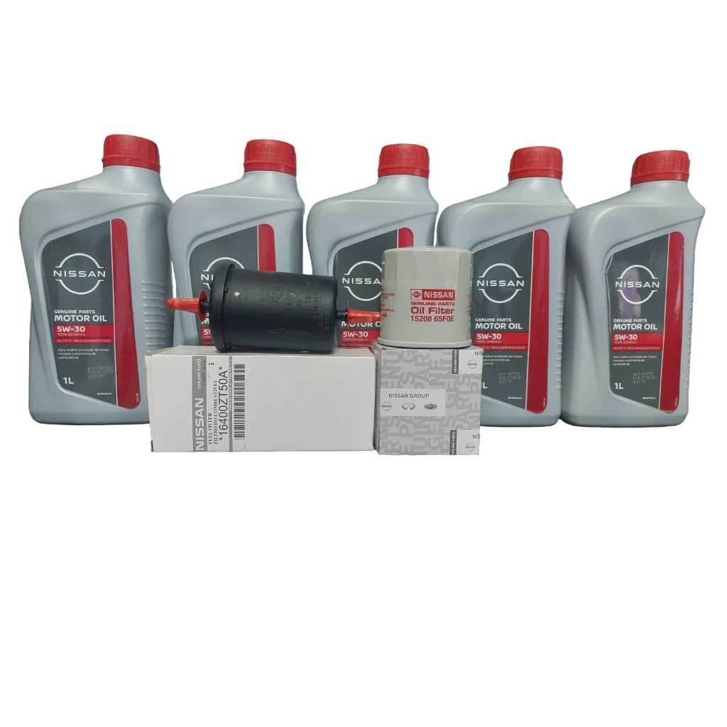 Kit Troca De Óleo 5w30 Nissan Original
