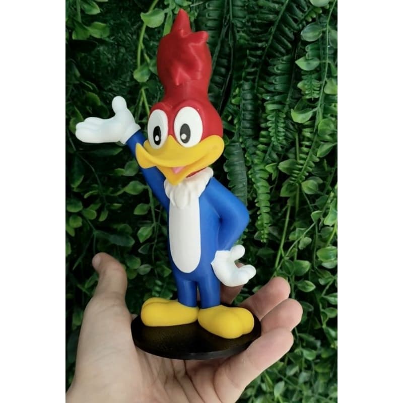 Estátua Woody Woodpecker - Impressão 3D