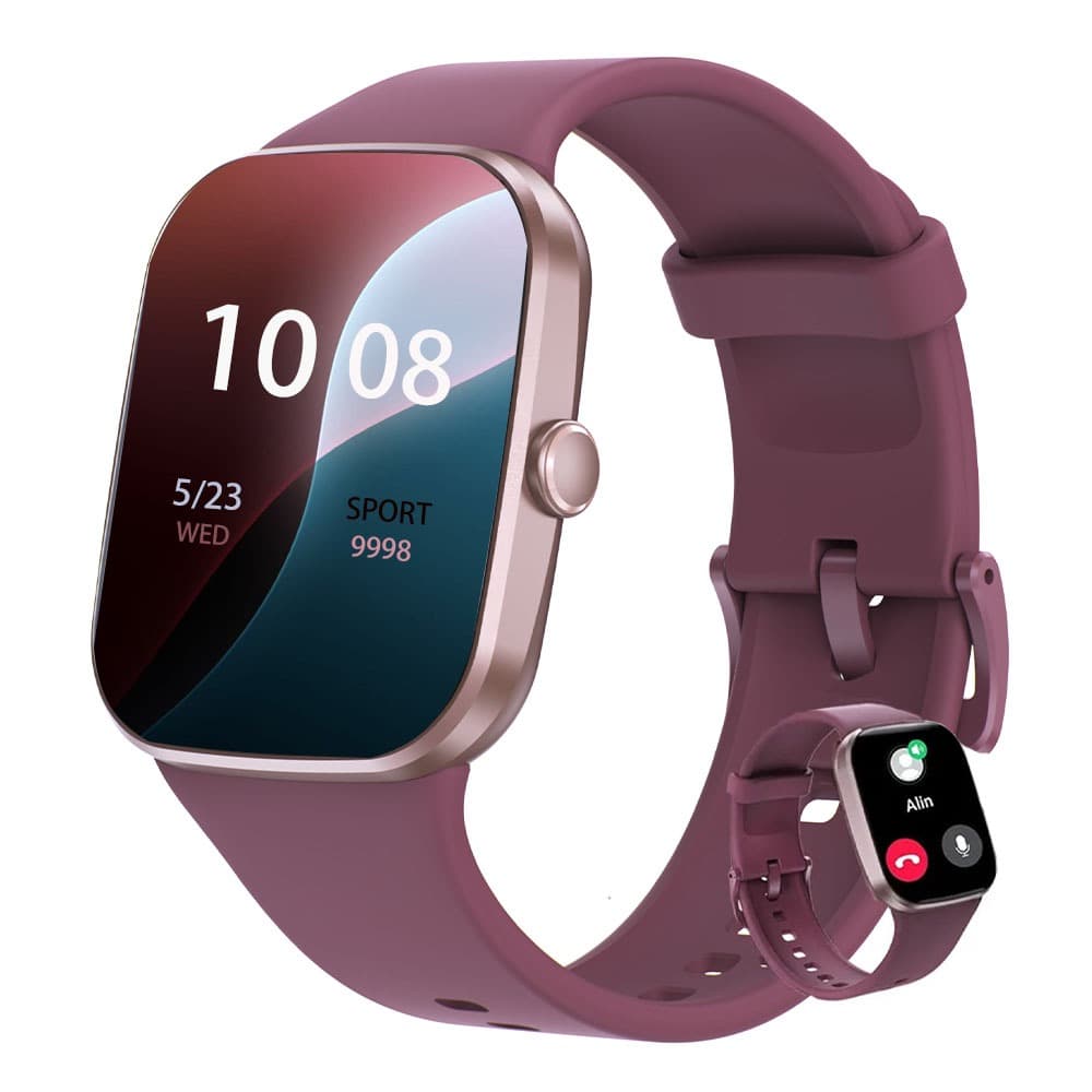 FILIEKEUsmartwatch relogio  Esportes à prova d'água Saúde Bluetooth Chamada Tinto Relógio  femininos