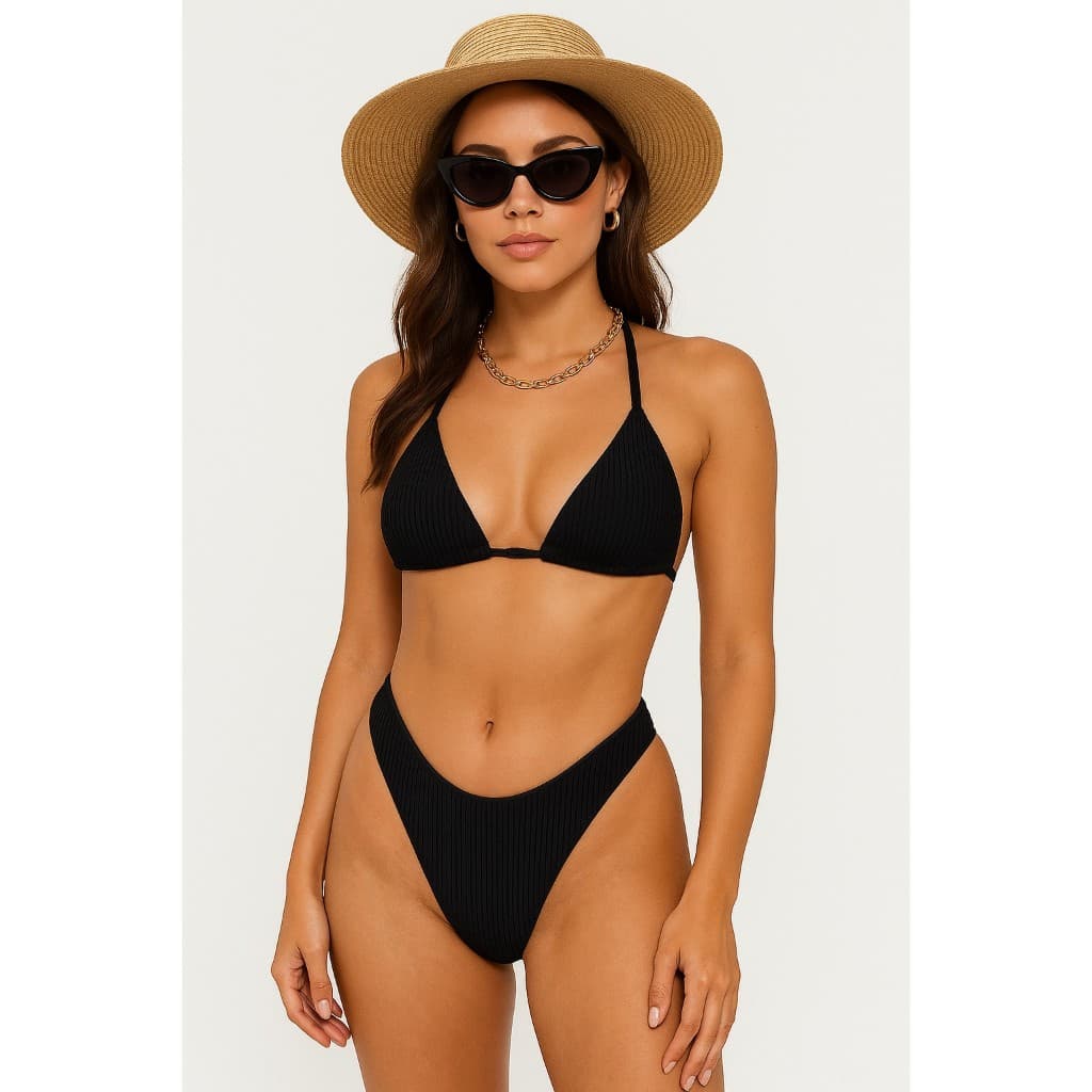 conjunto de biquini calcinha fio duplo