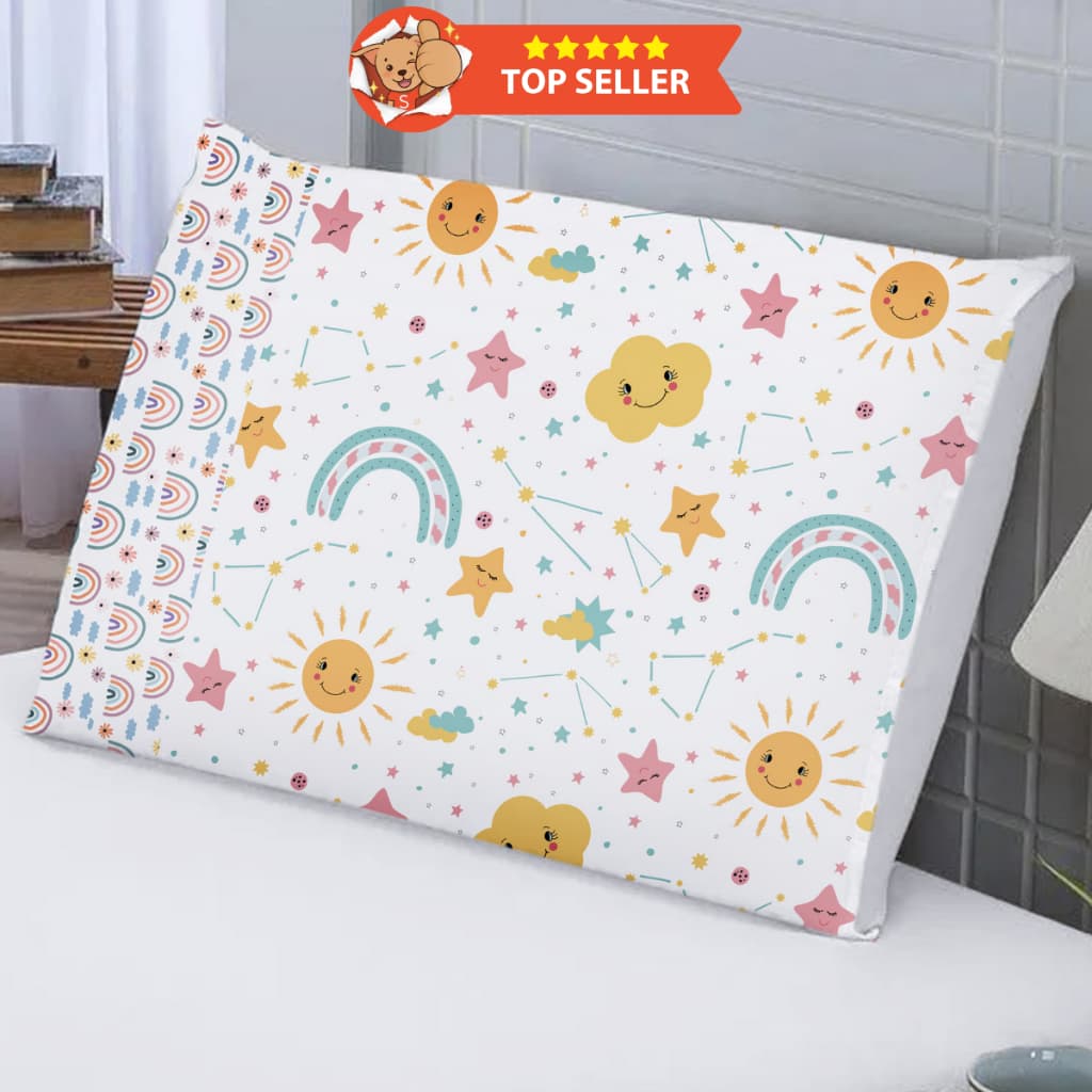 Fronha Avulsa Infantil p/ Travesseiro 70x50 Decoração Quarto Menino Menina Diversão Conforto Maciez