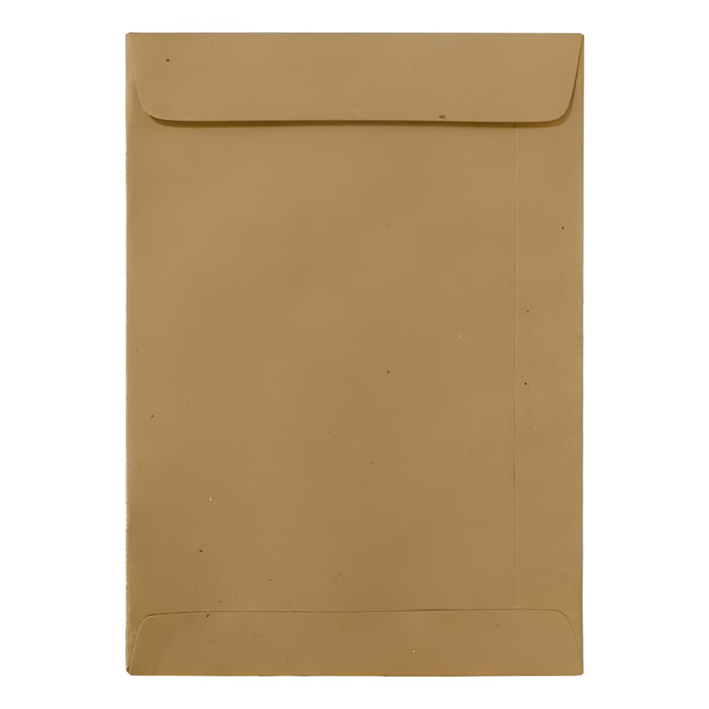 Kit C/50 Envelopes Saco Kraft Natural 229mm X 324mm - Cabe A4 - Envio Imediato