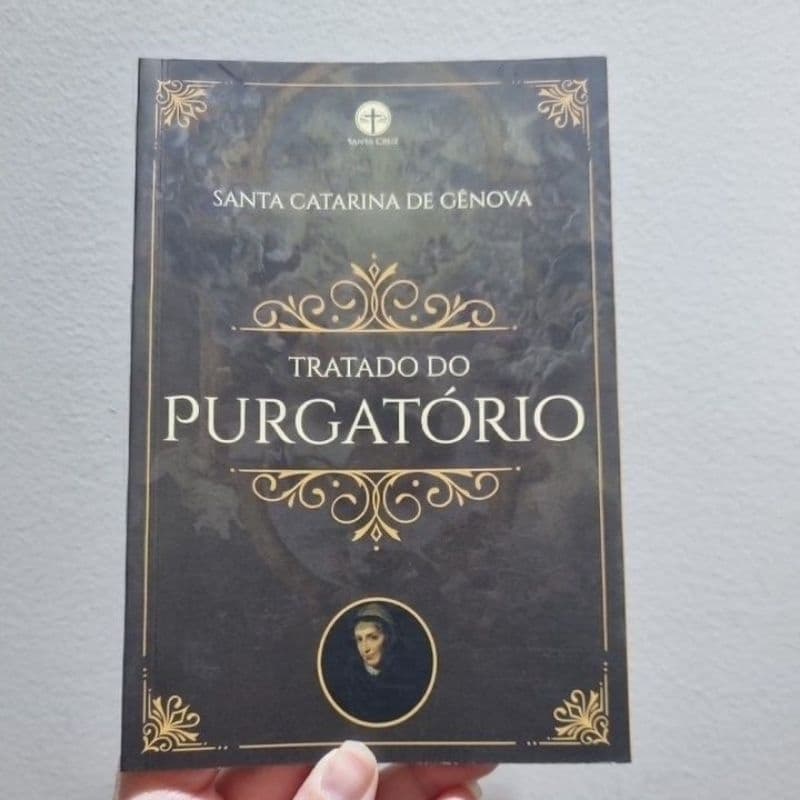 livro O tratado do purgatório Santa Catarina de gênova