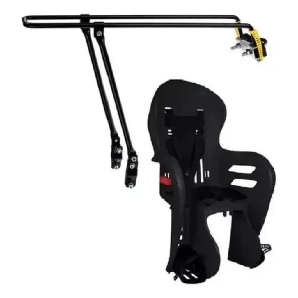 Kit Bagageiro Traseiro Aro 26/29 Flex + Cadeirinha Fun Kalf