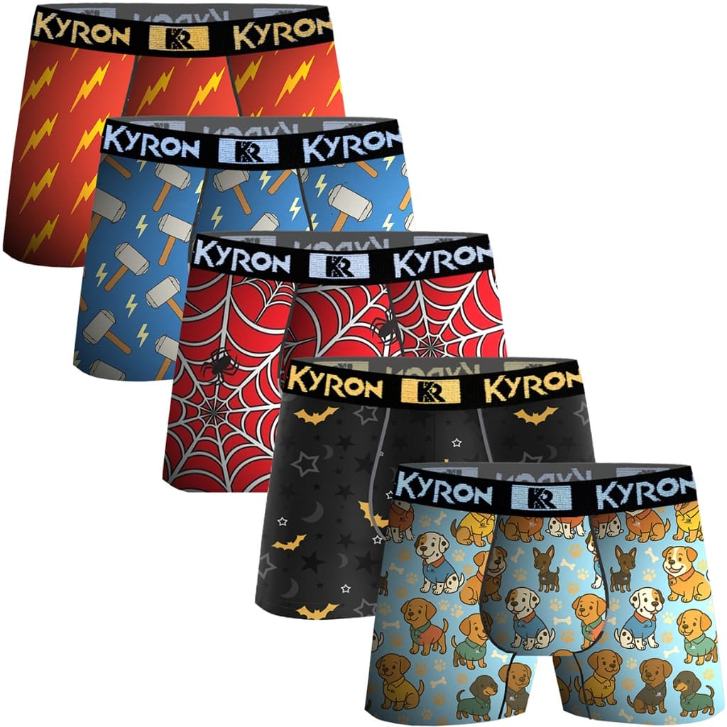 Kit 10 Cueca Infantil Box Cuecas Boxer