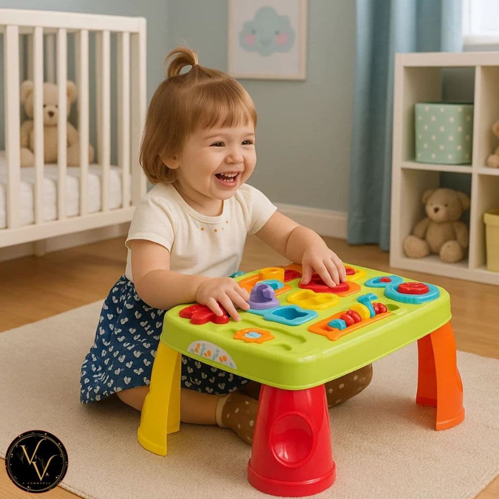 Mesa Criativa Didática Infantil Educativa Interativa Som Brinquedos Aprendizado