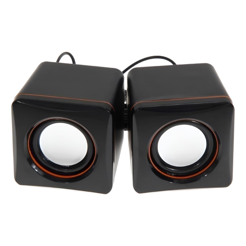 Caixa Caixinha De Som Pc Notebook P2 Usb Potente 3w Cores Som Limpo Mini Digital Speaker