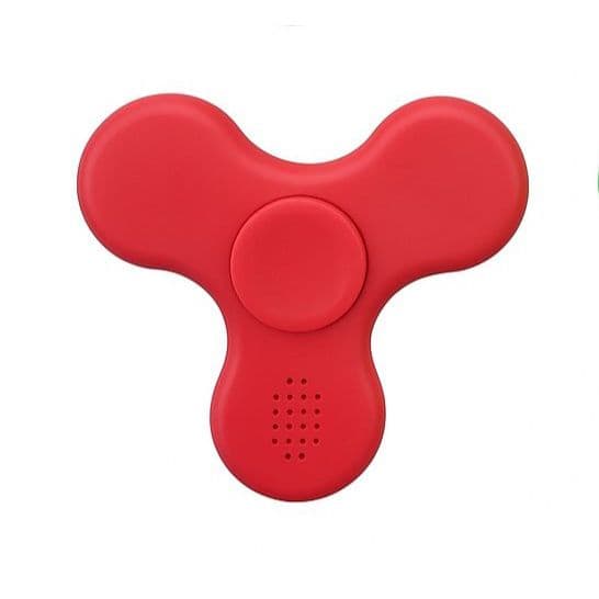 Spinner Bluetooth com Luz LED – Diversão e Música em Qualquer Lugar recarregável via USB