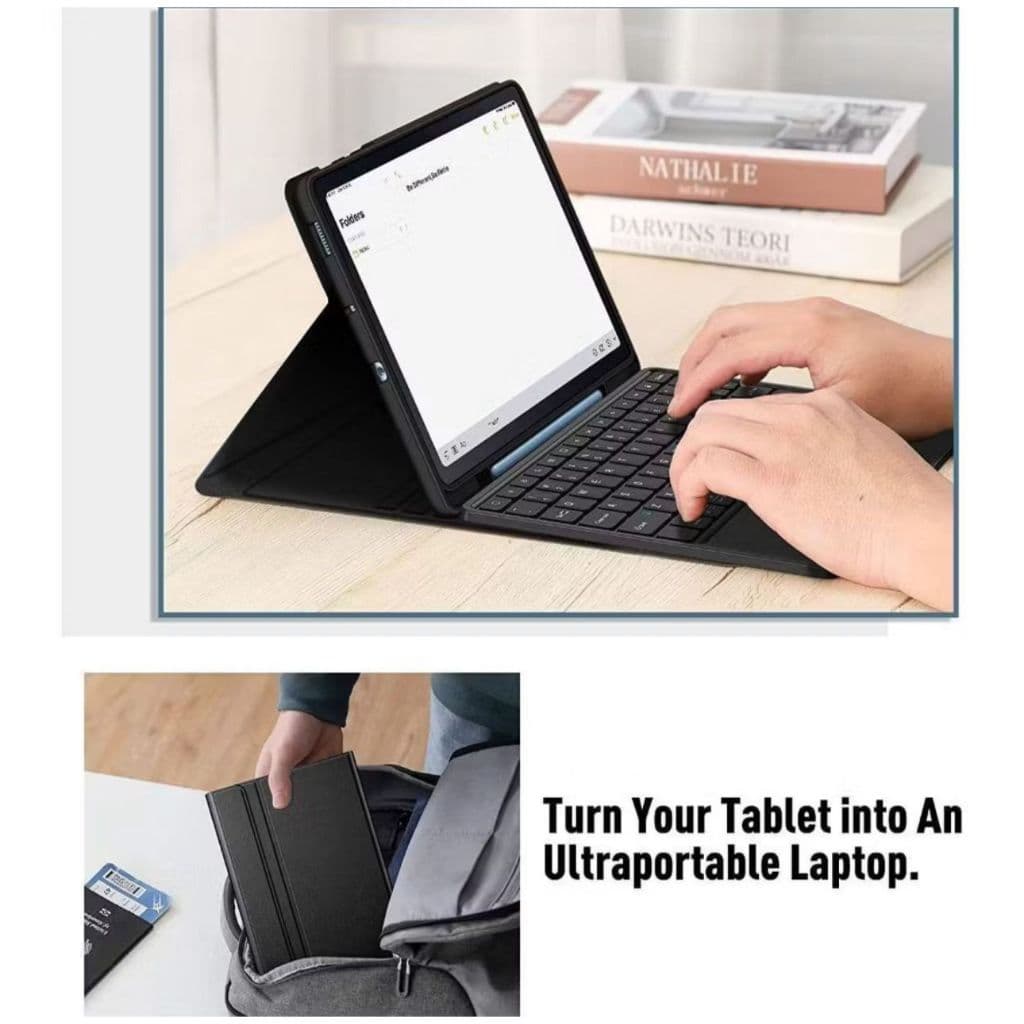 Capa Para iPad Com Teclado Bluetooth Touch Pro ipad 10th(A16) 10.9 ipad pro11 Air 4 5  ipad 10.2 7/8/9th