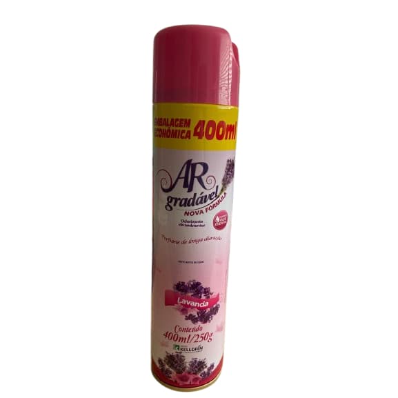 Odorizador de Ambiente Ar Agradável Lavanda - 400ml