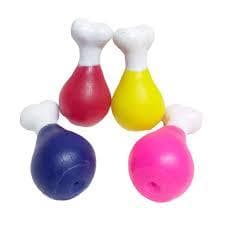 Brinquedo de Vinil Coxinha Assada para Pet