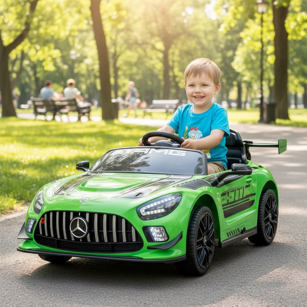 Carro Eletrico Infantil Carrinho para Crianças 2 a 5 anos Eletrica a Bateria 12v com Controle Remoto