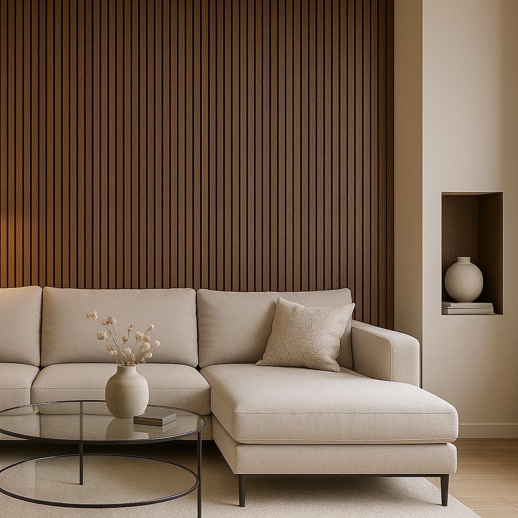 Kit Painel Ripado Revestimento em Placa MDF Decorativo 45x11cm - Envio Imediato