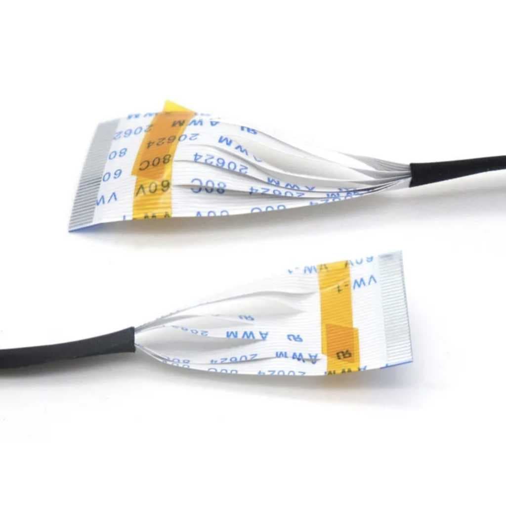 1 Cabo Flat 30 vias 25cm p/ Câmera Dupla ICSEE