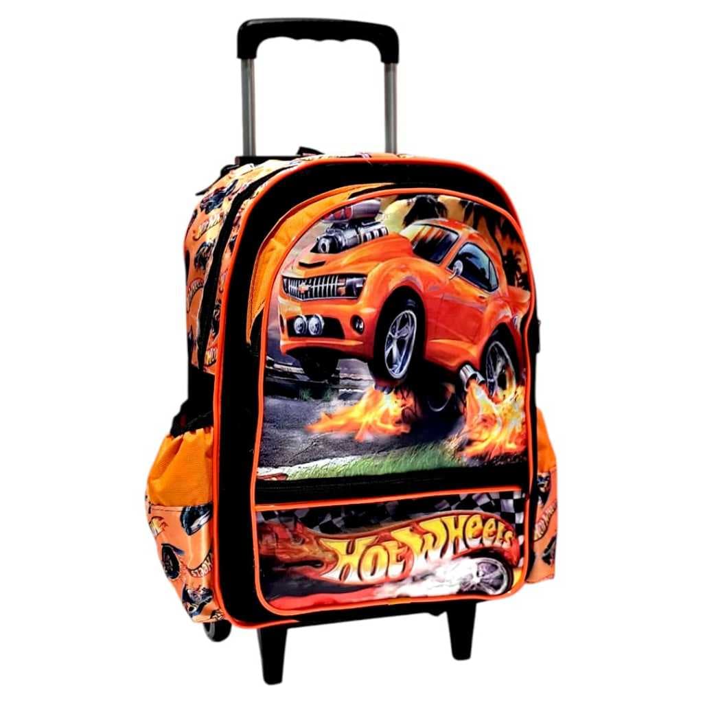 Mochila Escolar com Rodinhas - Diversos Personagens - Menino