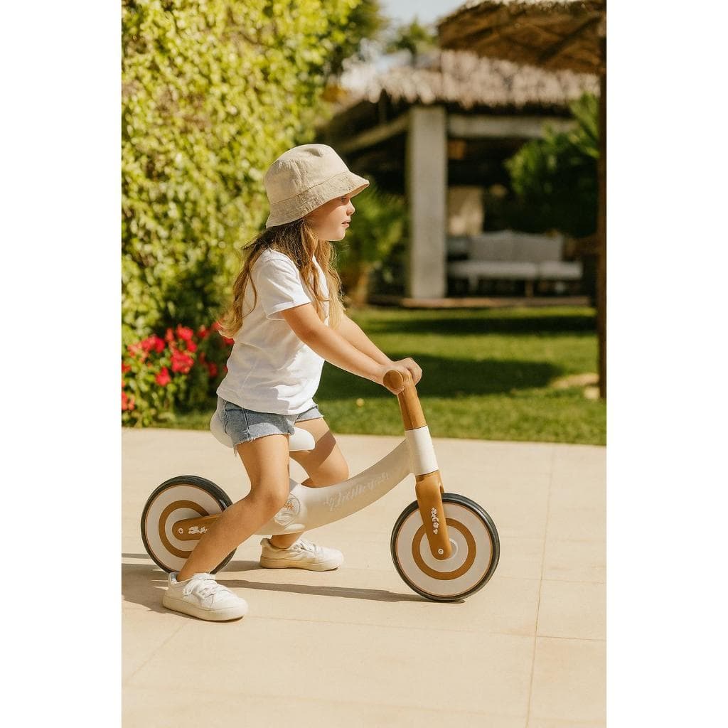 Bicicleta de Equilíbrio Infantil Sem Pedal Marrom 🚲 3+ Anos Leve e Segura