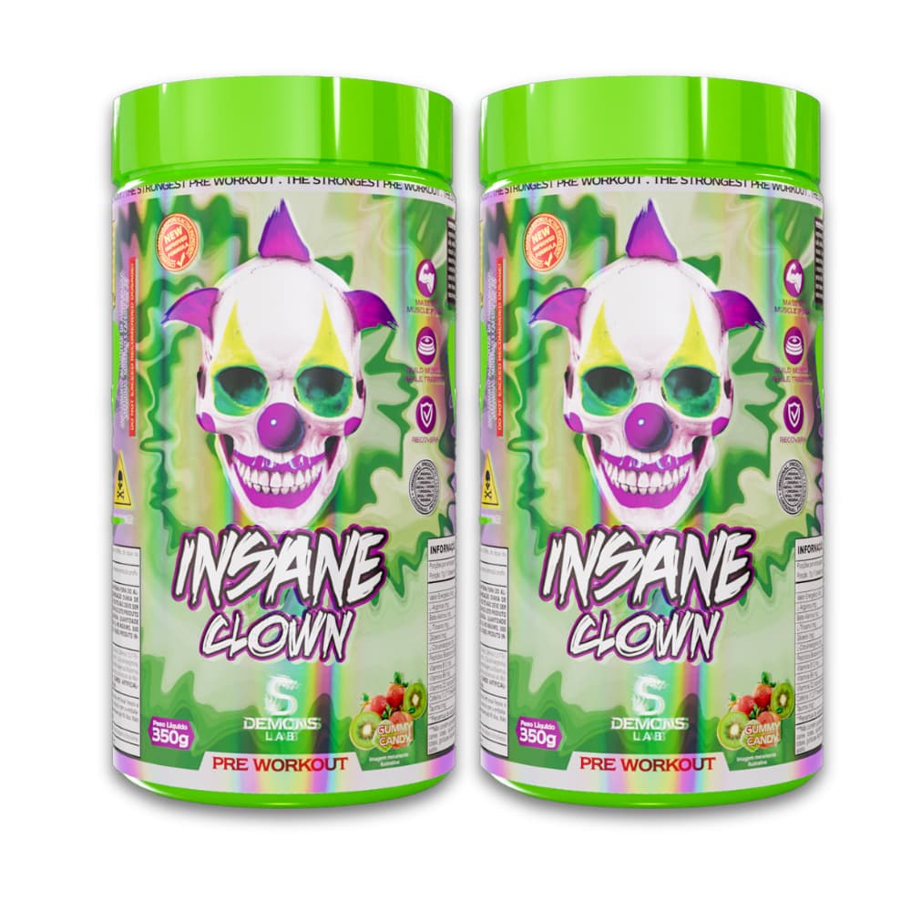 Kit 2x Pré Treino Insane Clown 350g