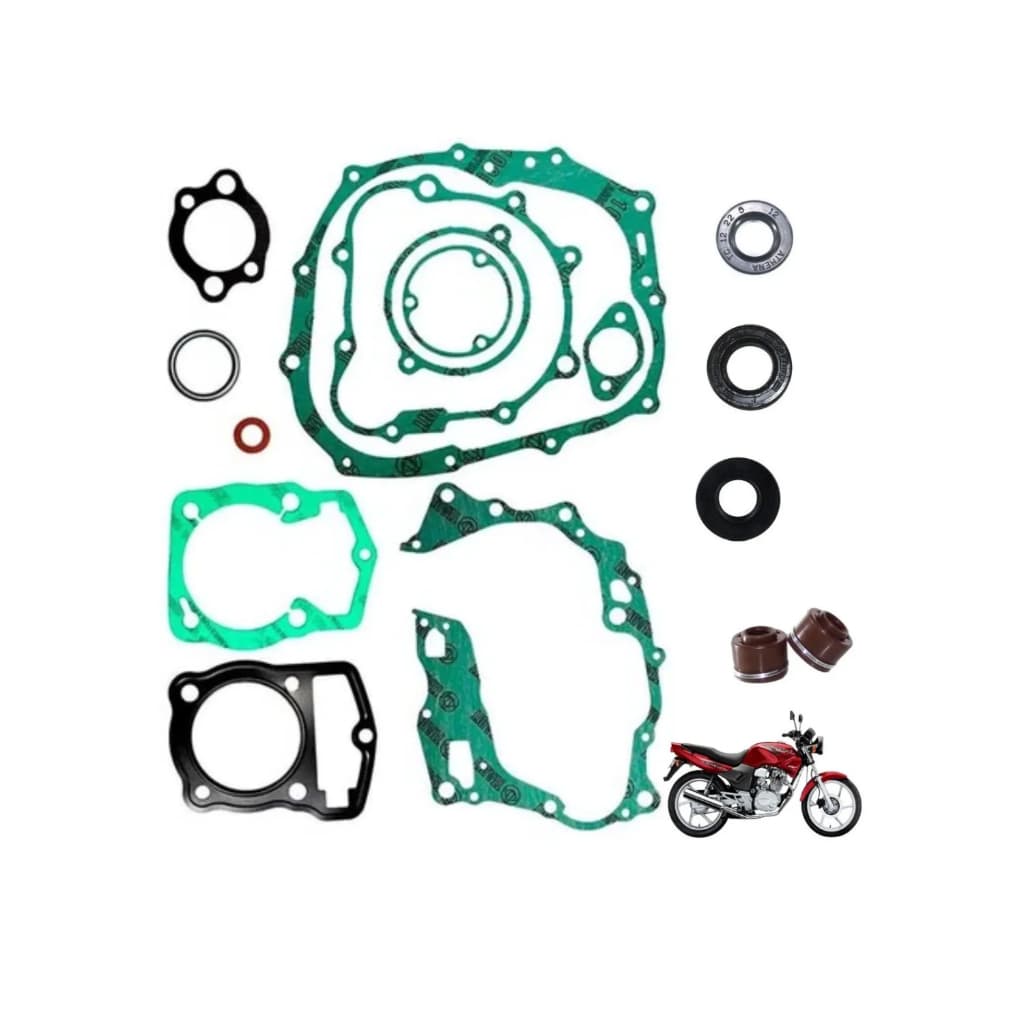 Kit Junta Cbx 200 Xr200 Nx 200 Mais Kit Retentores