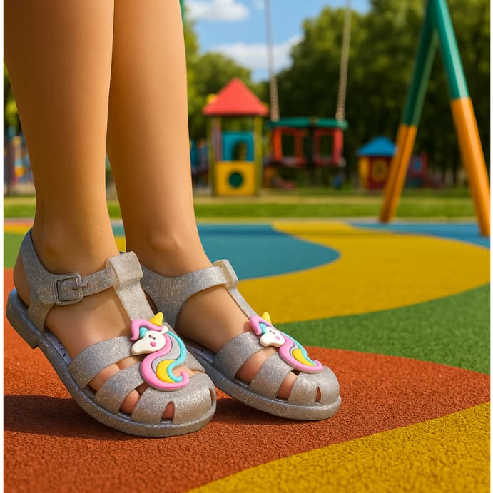 Sandália Infantil Fechada Confortavel Dia a Dia