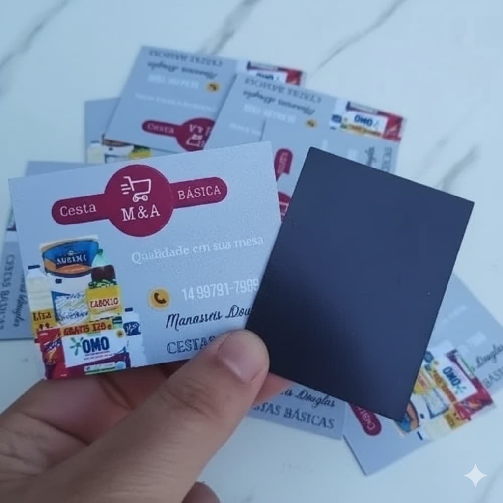 Ímã de Geladeira Personalizado 5x7cm - Foto, Logo, Frase | Qualidade Premium