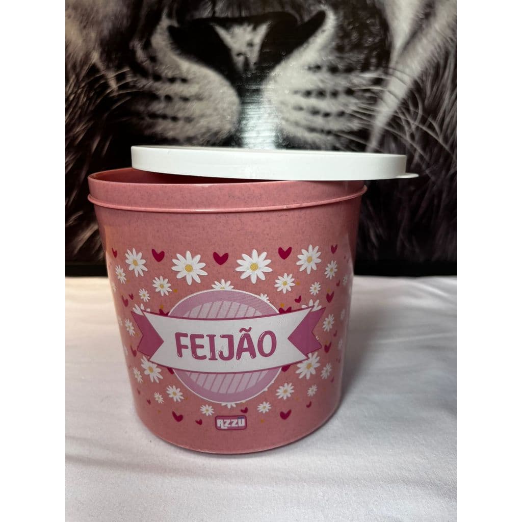 Pote Plástico 2 Litros com Tampa – Ideal para Feijão