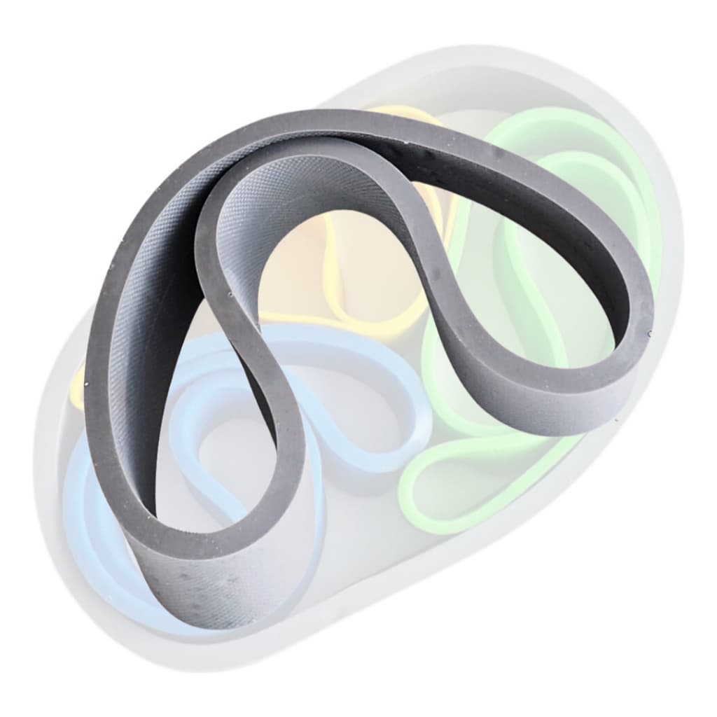 Faixa Elástica de Exercício Extra-Forte Prottector | Rubber Band para Treino em Casa, Academia ou Pilates Fisioterapia