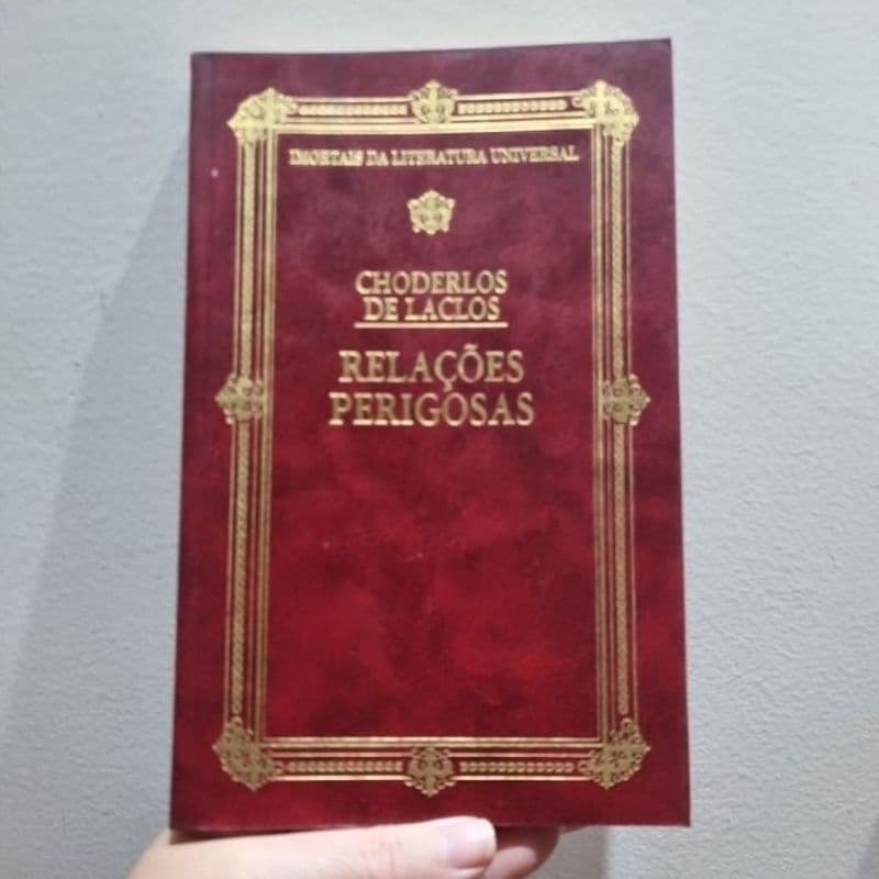 livro relações perigosas choderlos de laclos imortais da literatura universal