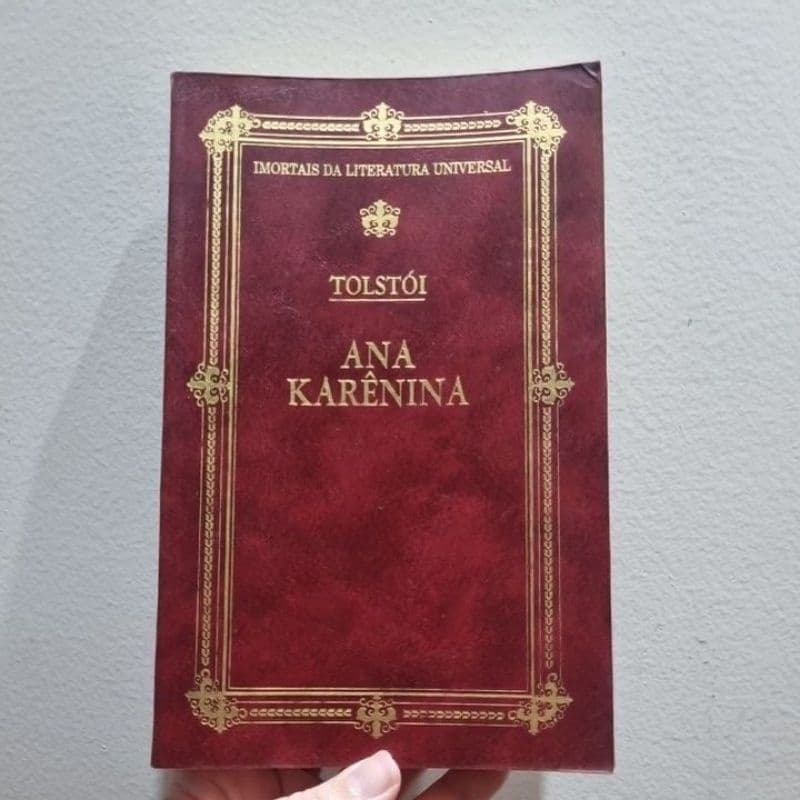 livro Ana Karênina Tolstói imortais da literatura universal volume 2