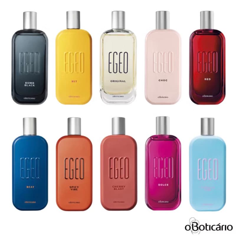 Perfume Egeo Boticário Original Lacrado Fragancias Exóticas Pra Você Presentear Colônia