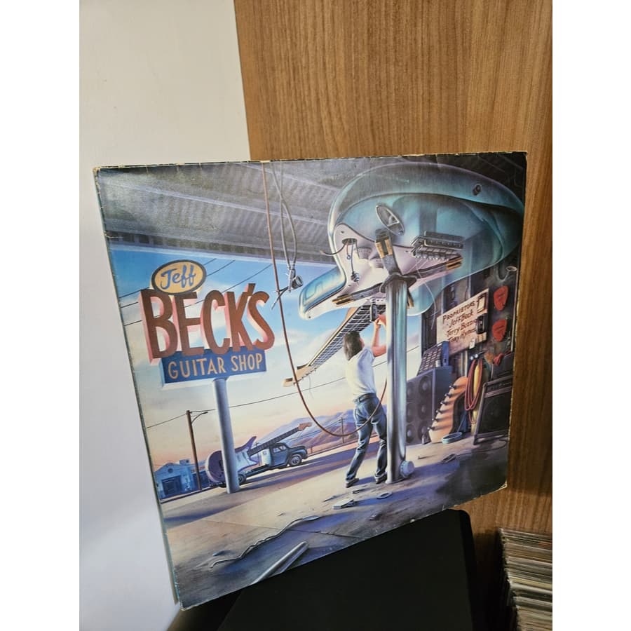 LP Disco de Vinil Jeff Back's Guitar Shop. Sexto álbum do guitarrista britânico Jeff Beck rock instrumental
