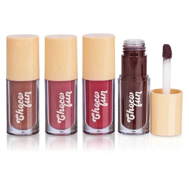 Lip Tint Cream Gloss Labial Choco Fun Fenzza Make Up