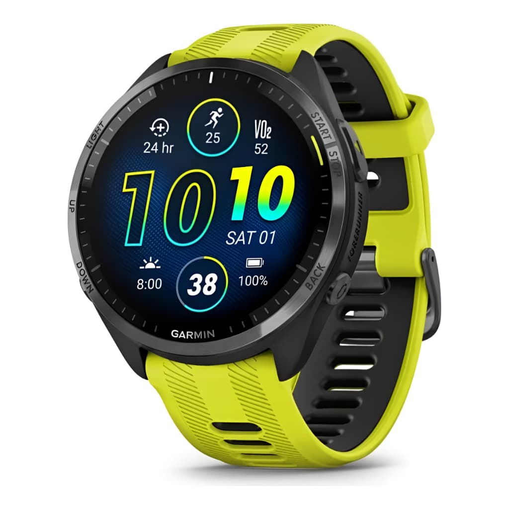 Relógio Smartwatch Garmin Forerunner 965 Preto/amarelo